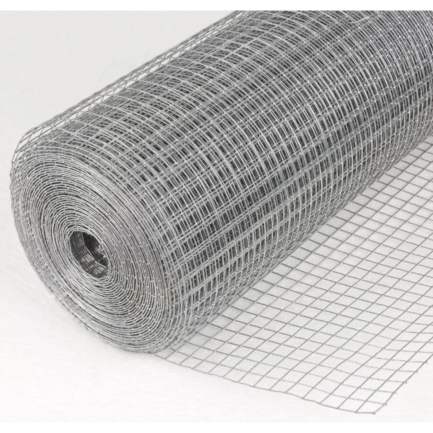 Миниатюра 4: Сетка сварная 50×50×2,5 мм в рулонах 1,8×15 м оцинкованная, фото 4 — сварная сетка в рулонах: полотно с квадратной ячейкой, смотанное в рулоны